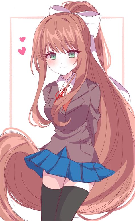 ddlc monika twitter|monika ddlc info.